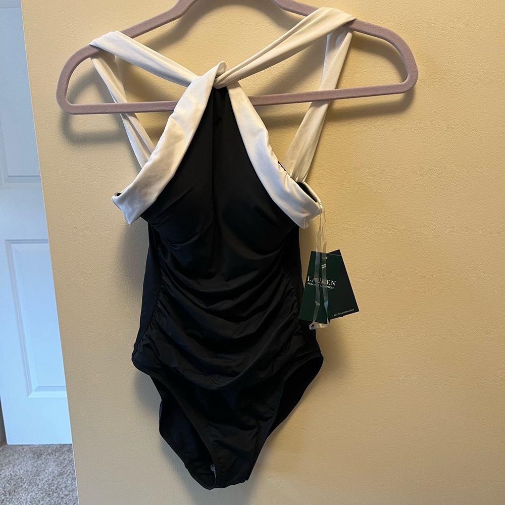 Lauren one piece synched waist slimming fit